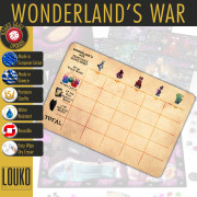 Wonderland's War - Feuille de score réinscriptible