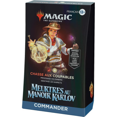 Magic The Gathering : Meurtres au manoir Karlov - Deck Commander Chasse aux Coupables