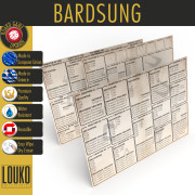 Journaux de campagne réinscriptibles pour Bardsung