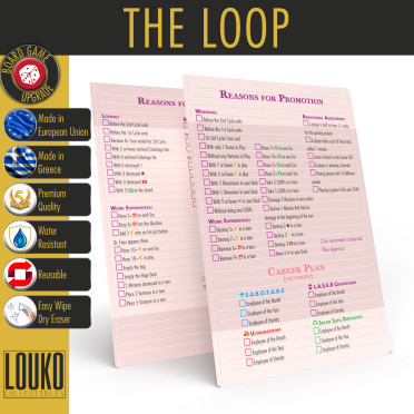 Journal d'accomplissement réinscriptible pour The Loop