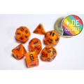 Set de 7 Mini Dés JDR Chessex : Vortex 0