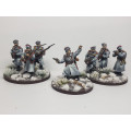 White infantry and supports in winter clothing 1