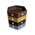 Magnetic compartmentalized multigame cups 8