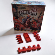 Zombicide 2nd edition - Compatible red insert storage