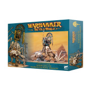Warhammer - The Old World : Roi des Tombes de Khemri - Roi des Tombes sur Dragon d'Os Nécrolithe
