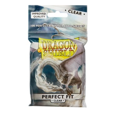 Dragon Shield : Perfect Fit - Clear (100 Sleeves)