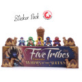 Five Tribes - Whims of the Sultan Sticker Set 1