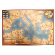 History of the Ancient Seas - Mare Nostrum : Mounted Map "old style"