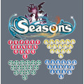 64 Tokens for the Seasons Board Game 0