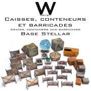 Kit Warkitect - Extension Caisses, conteneurs et barricades Stellar