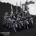 Highlands Miniatures - Gallia - Chevaliers du Graal de Gallia 0