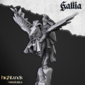 Highlands Miniatures - Gallia - Gallia Knights on Pegasus 3