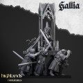 Highlands Miniatures - Gallia - Grail Pilgrims 3