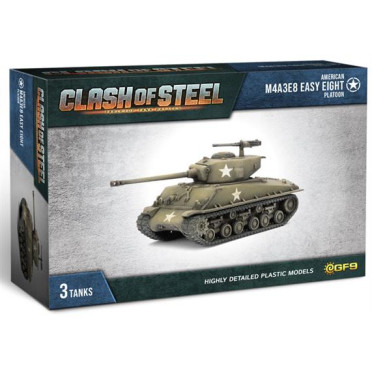 Clash of Steel - M4A3E8 Easy Eight Tank Platoon