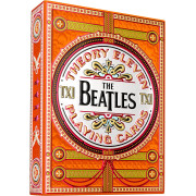 Theory11 playing cards - The Beatles - Orange