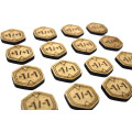 Set of 16 tokens compatible with Magic : The Gathering 0