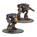 The Horus Heresy : Legions Imperialis - Warhound Titans with Ursus Claws and Melta Lances 1