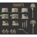 Crab Miniatures - Undead Egyptians - Chariot x1 1