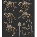 Crab Miniatures - Undead Egyptians - Cavalry with Spears avec EMC x5 1