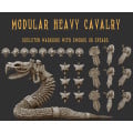 Crab Miniatures - Undead Egyptians - Monstrous Cavalary avec EMC x6 2