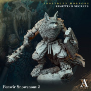 Archvillain Games - Frostburn Horrors - Rimewind Secrets : Fenwir Snowsnout 2 [25mm]