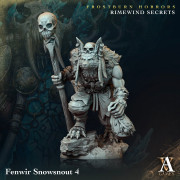 Archvillain Games - Frostburn Horrors - Rimewind Secrets : Fenwir Snowsnout 4 [25mm]