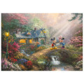 Puzzle Disney 500 pcs - Mickey & Minnie Sweetheart Bridge 1