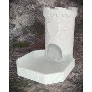 Castle dice tower - marble color