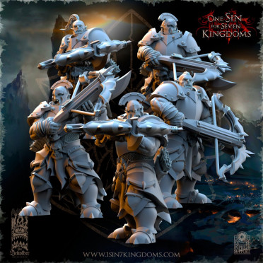 The Beholder Miniatures - Orcs - Crossbowmans