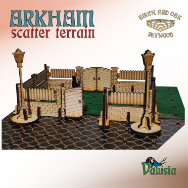 Arkham terrain (Front Yard)