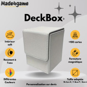 DeckBox 100+ Blanche