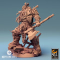 Lord of the Print - Orc King Azhrog : avec armure [32mm] 2