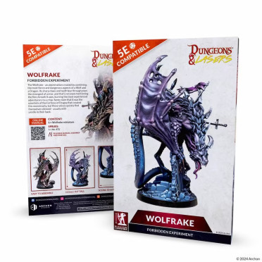 Dungeons & Lasers - Figurines - Deuslair - Wolfrake