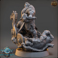 Daybreak Miniatures - The Wintershadows of Frostfang Hold : Baldur Stormstriker [32mm] 1
