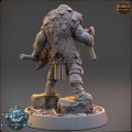 Daybreak Miniatures - The Wintershadows of Frostfang Hold : Haldor Skullsplitter [32mm] 2