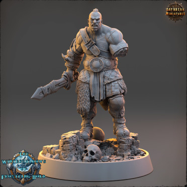 Daybreak Miniatures - The Wintershadows of Frostfang Hold : Gunnolf Ironjaw [32mm]