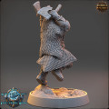 Daybreak Miniatures - The Wintershadows of Frostfang Hold : Leifr Thunderheart [50mm] 2