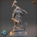 Daybreak Miniatures - The Wintershadows of Frostfang Hold : Ragnar Wolfslayer [32mm] 0