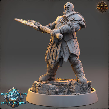 Daybreak Miniatures - The Wintershadows of Frostfang Hold : Torsten Ironhelm [32mm]