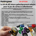 Kit de 5 jetons "Expérience" additionnels compatible Star Wars Unlimited 1