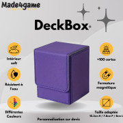 DeckBox 100+ Purple