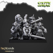 Highlands Miniatures - Steppe Goblins - Gobelars