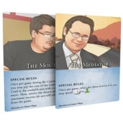 Hostage Negotiator - The Mediator and The Mouth Dicetower Promos Cards