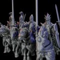 Landor Miniatures - Elfes - Chevaliers d'Argent 2