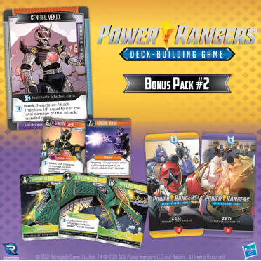 Power Rangers Deck-Building Game - Bonus Pack n°2