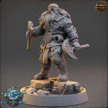 Daybreak Miniatures - The Wintershadows of Frostfang Hold : Haldor Skullsplitter [50mm] 1