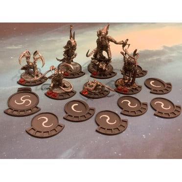 Nemesis Board Game Accessories - Wound Marker Set Alien Bases