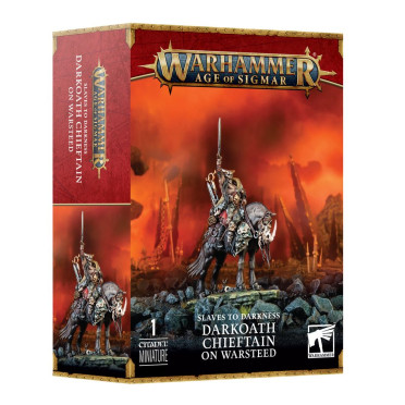 Age of Sigmar : Slaves to Darkness - Darkoath Chieftain on Warsteed