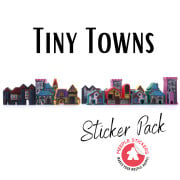 Tiny Town Sticker Set