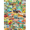 Puzzle - Vintage Travel Collage - 1000 pièces 1